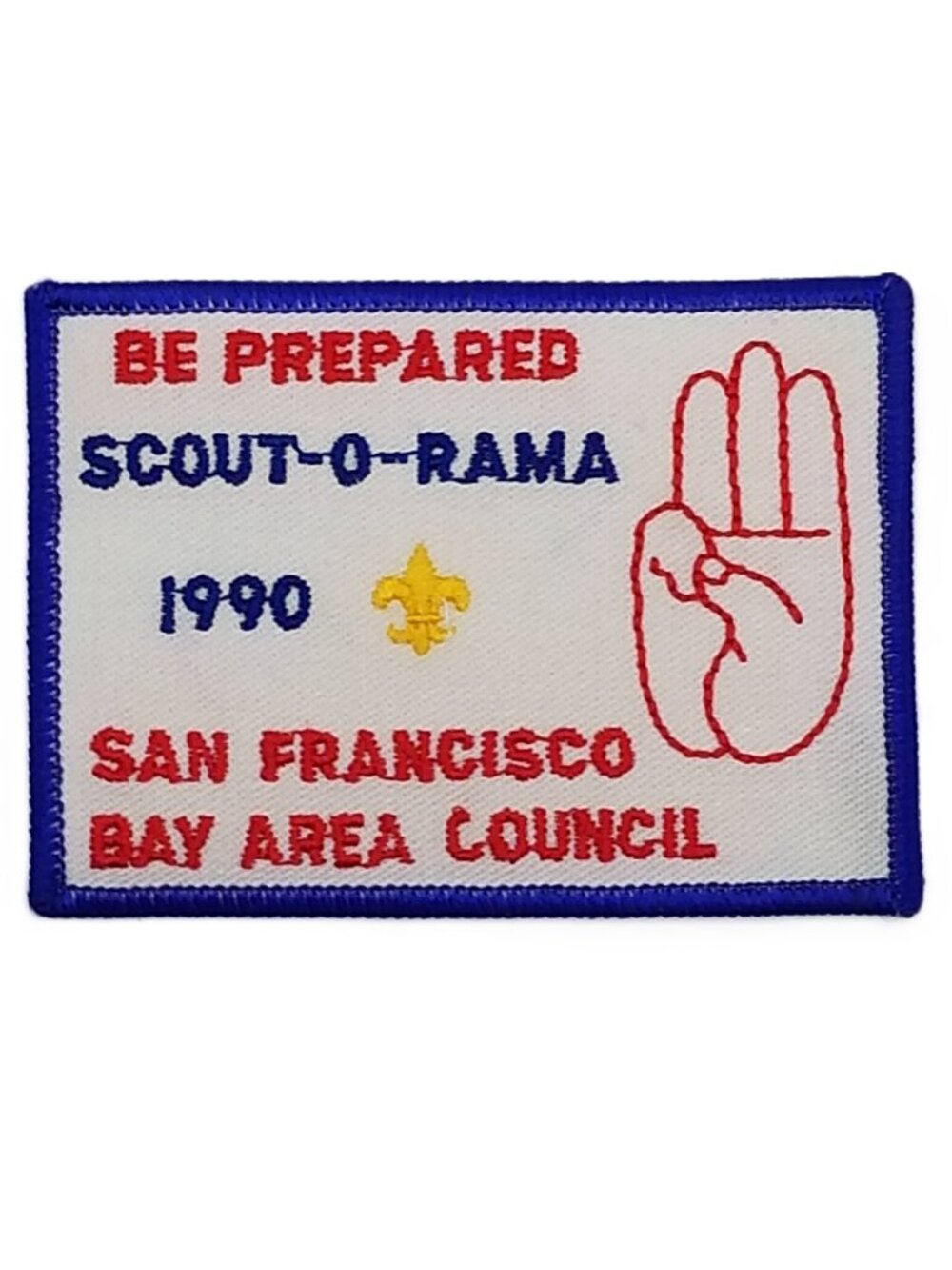 1990 Scout-O-Rama San Francisco Bay Area Council BSA Patch NOS